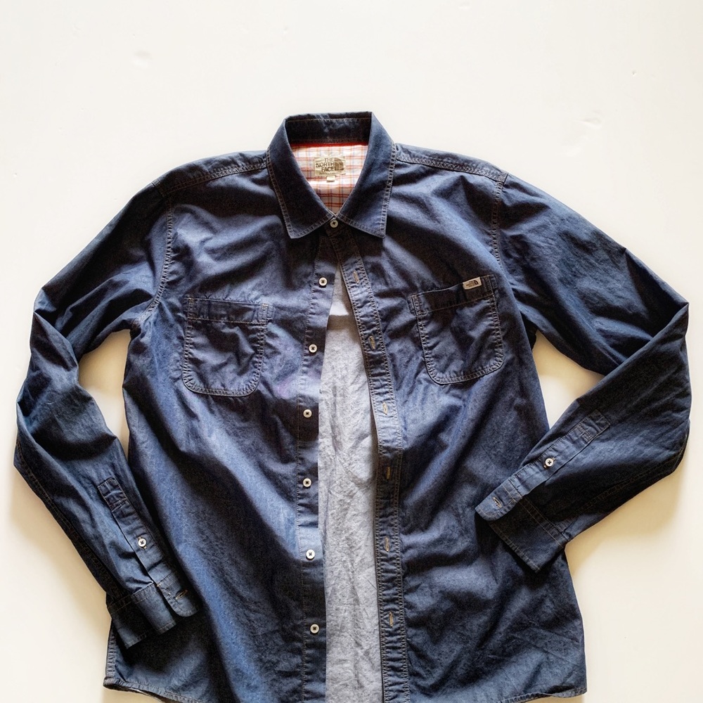 The North Face Men’s Denim Long Sleeve shirt